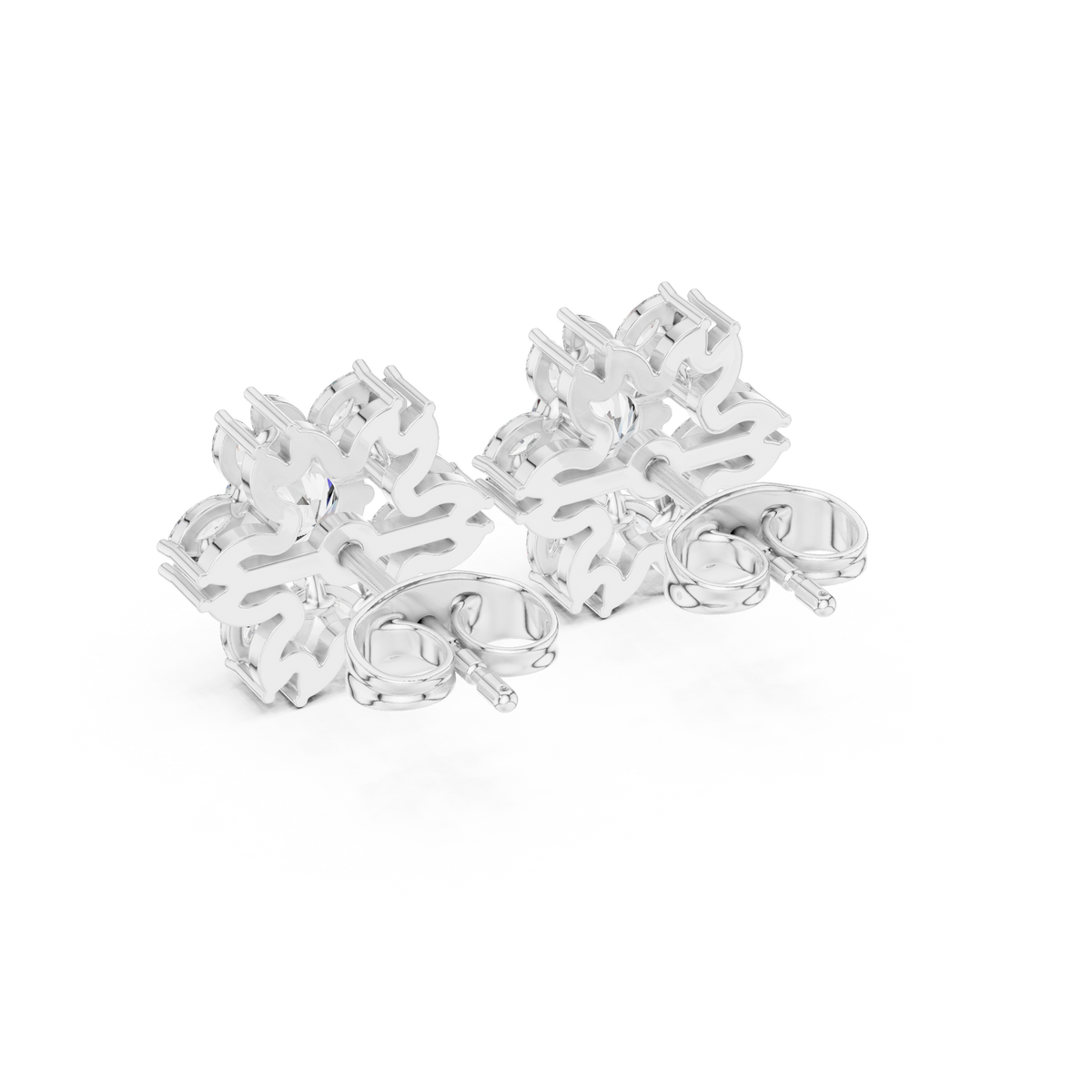 Marquise Radiant Bloom Studs