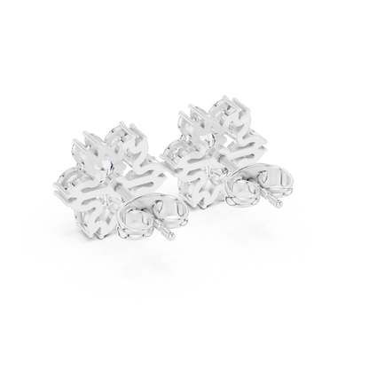 Marquise Radiant Bloom Studs