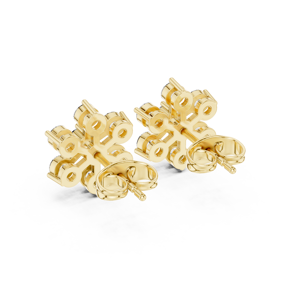 Six Petal Radiance Studs
