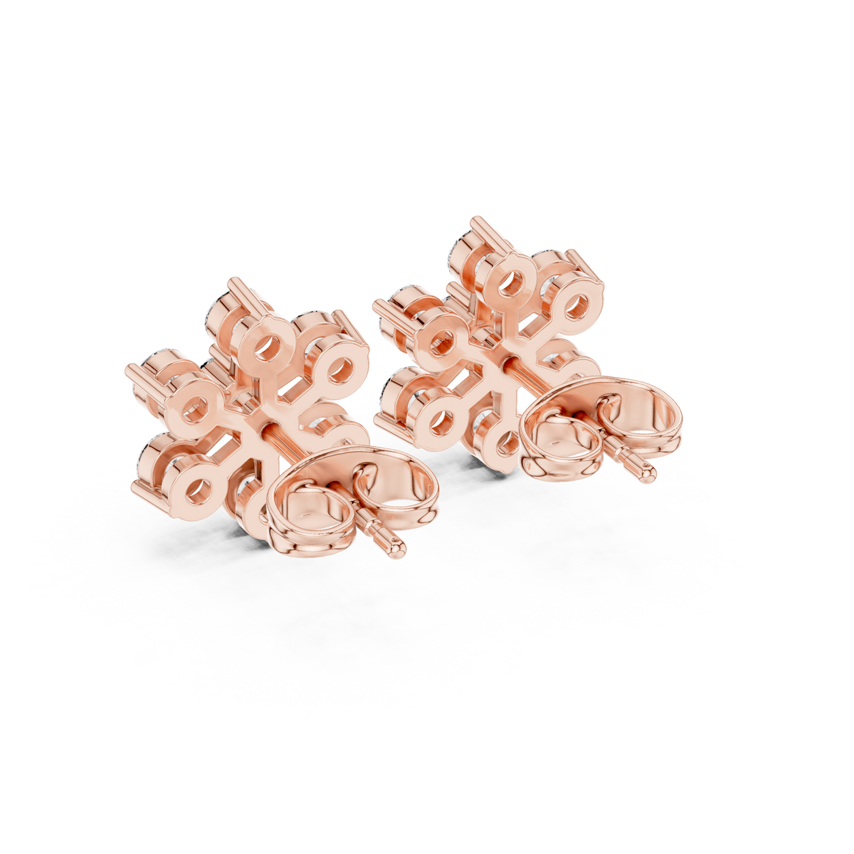 Six Petal Radiance Studs