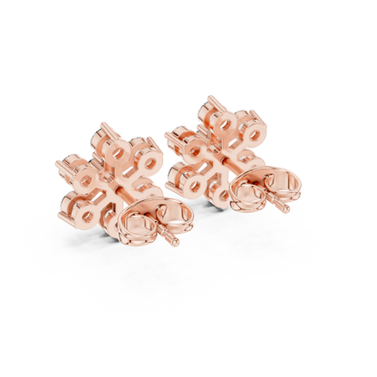 Six Petal Radiance Studs