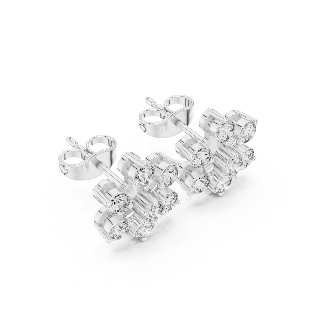 Six Petal Radiance Studs