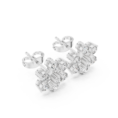 Six Petal Radiance Studs