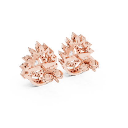 Pear Petal Radiance Studs