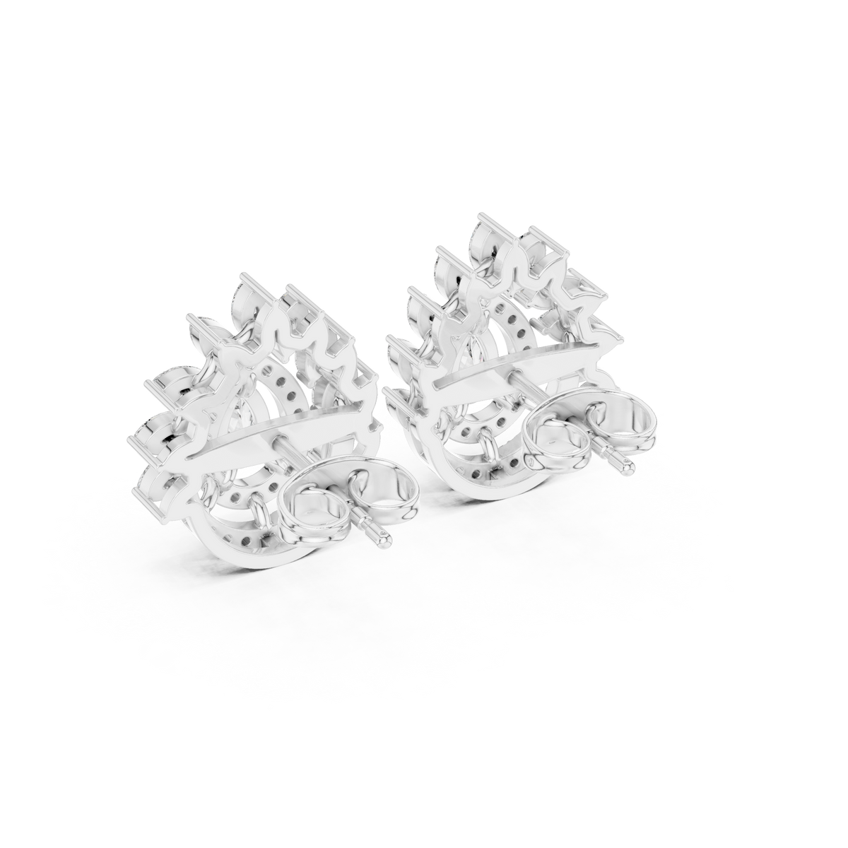 Pear Petal Radiance Studs