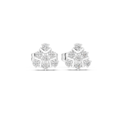 Angular Petal Brilliance Studs