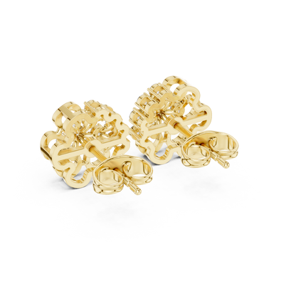 Lattice Bloom Radiance Studs