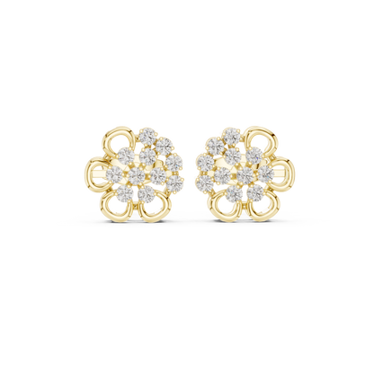 Lattice Bloom Radiance Studs