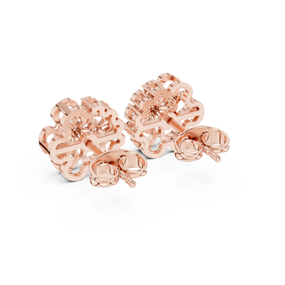 Lattice Bloom Radiance Studs