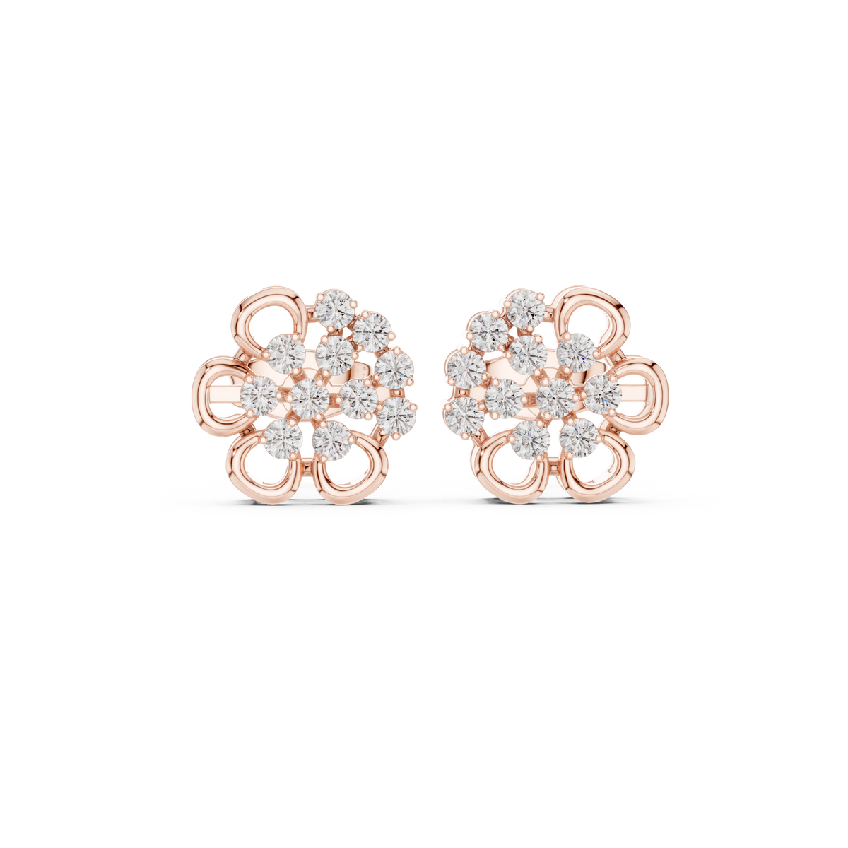 Lattice Bloom Radiance Studs