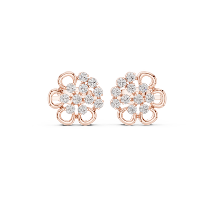Lattice Bloom Radiance Studs
