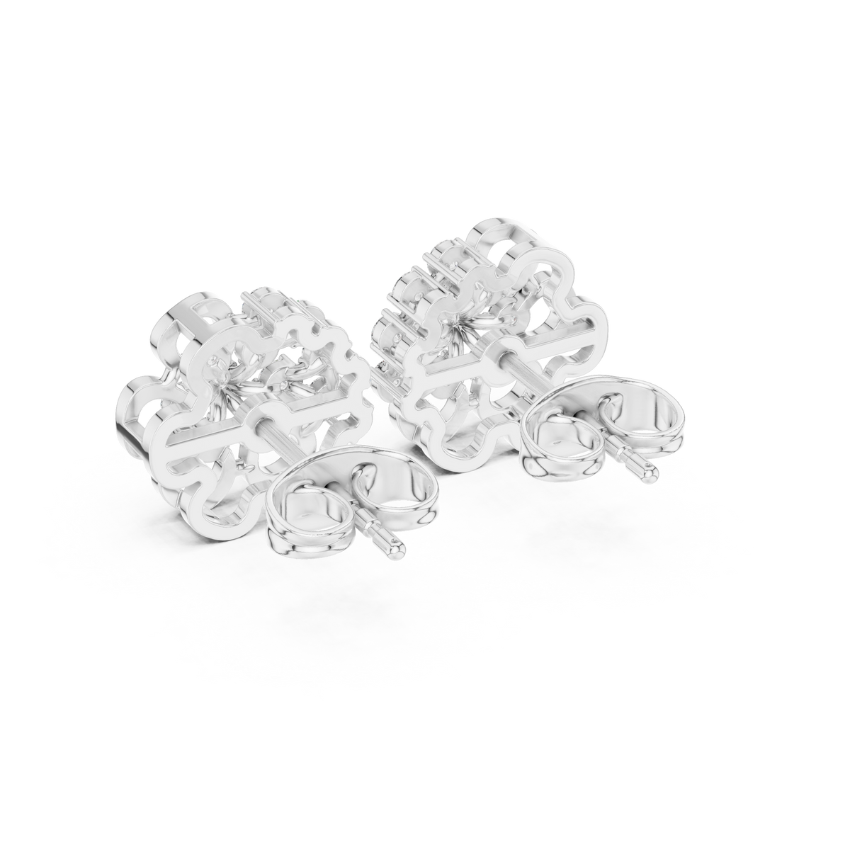 Lattice Bloom Radiance Studs