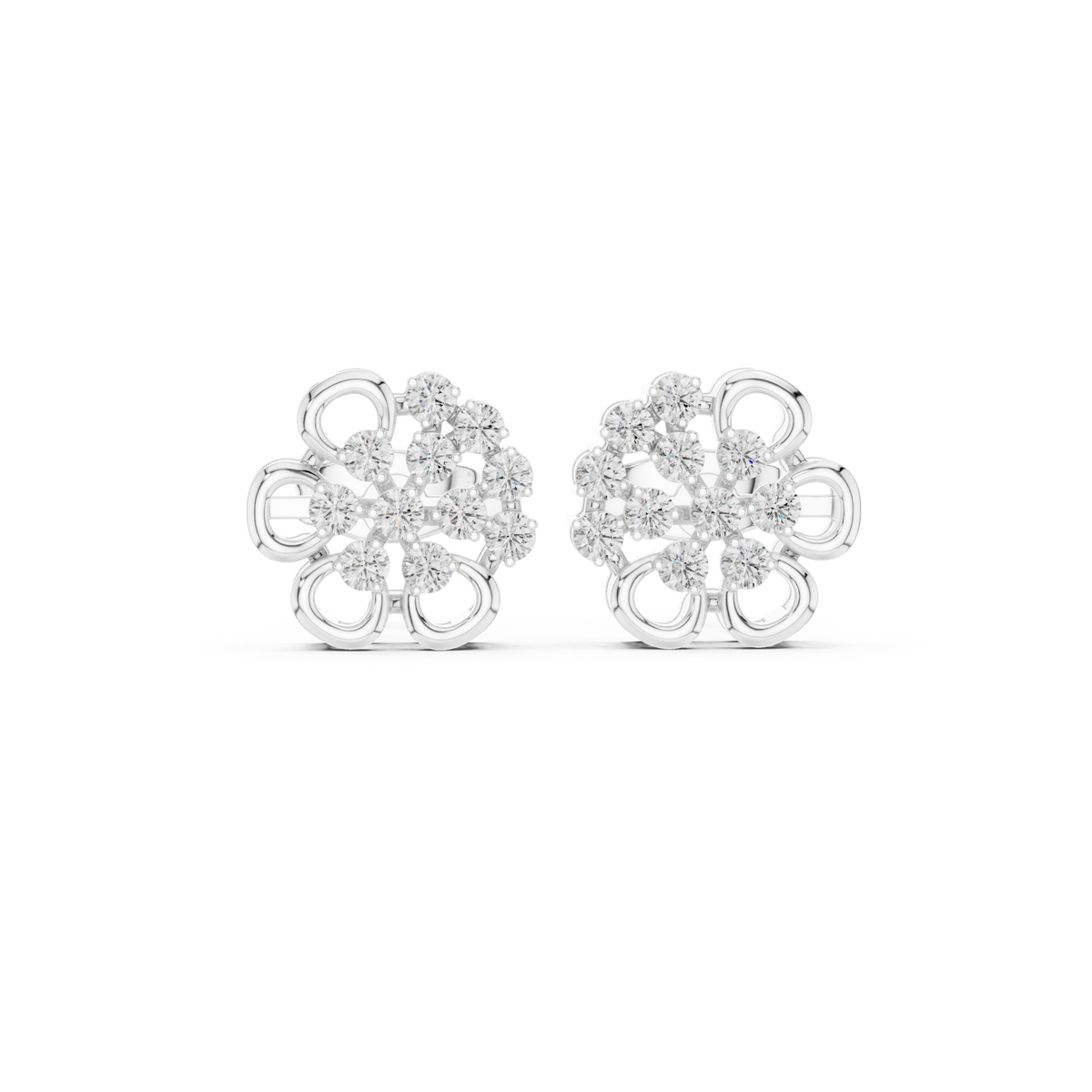 Lattice Bloom Radiance Studs