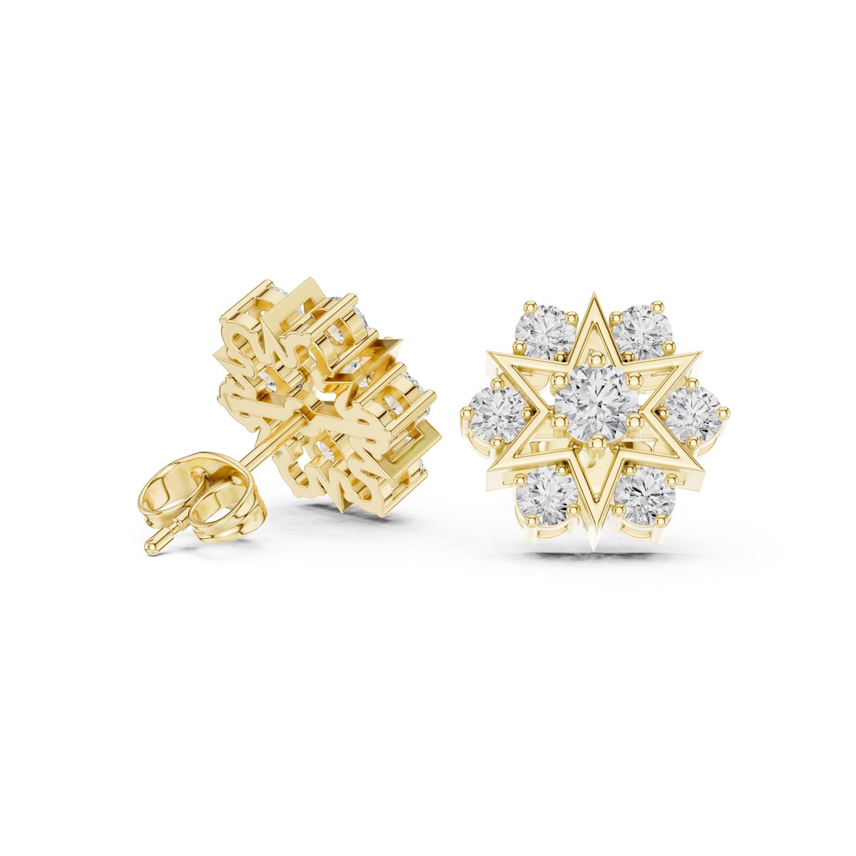Astral Starflower Radiance Studs