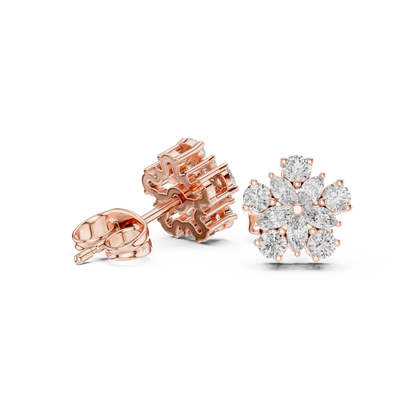 Marquise Bloom Radiance Studs