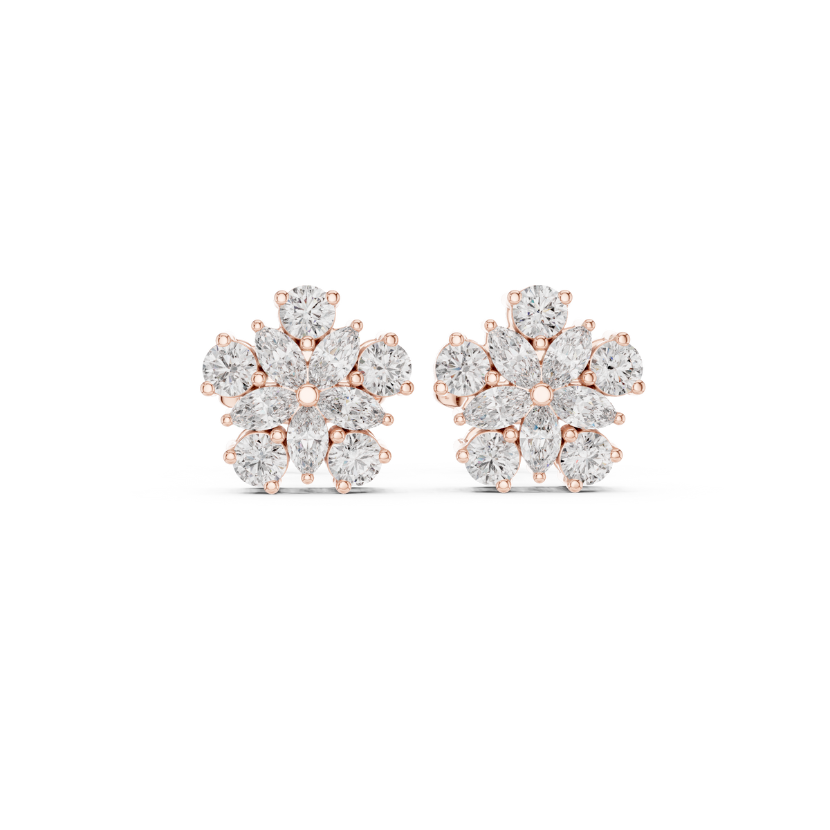 Marquise Bloom Radiance Studs