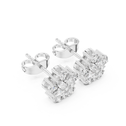 Marquise Bloom Radiance Studs