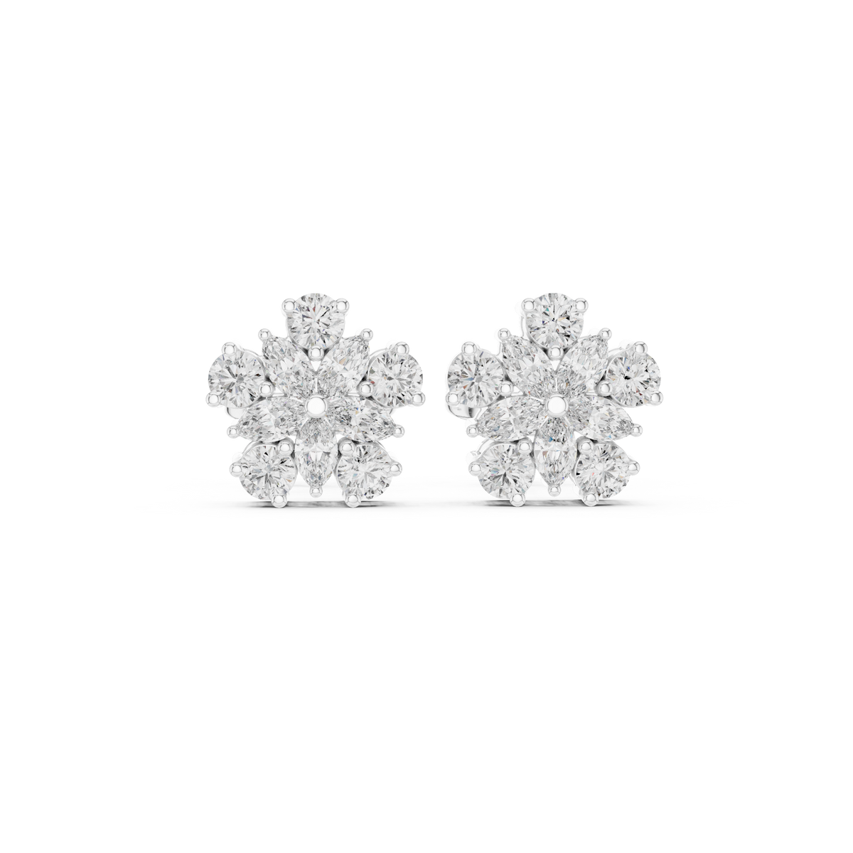 Marquise Bloom Radiance Studs