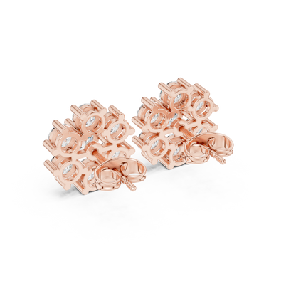 Seven Petal Bloom Studs