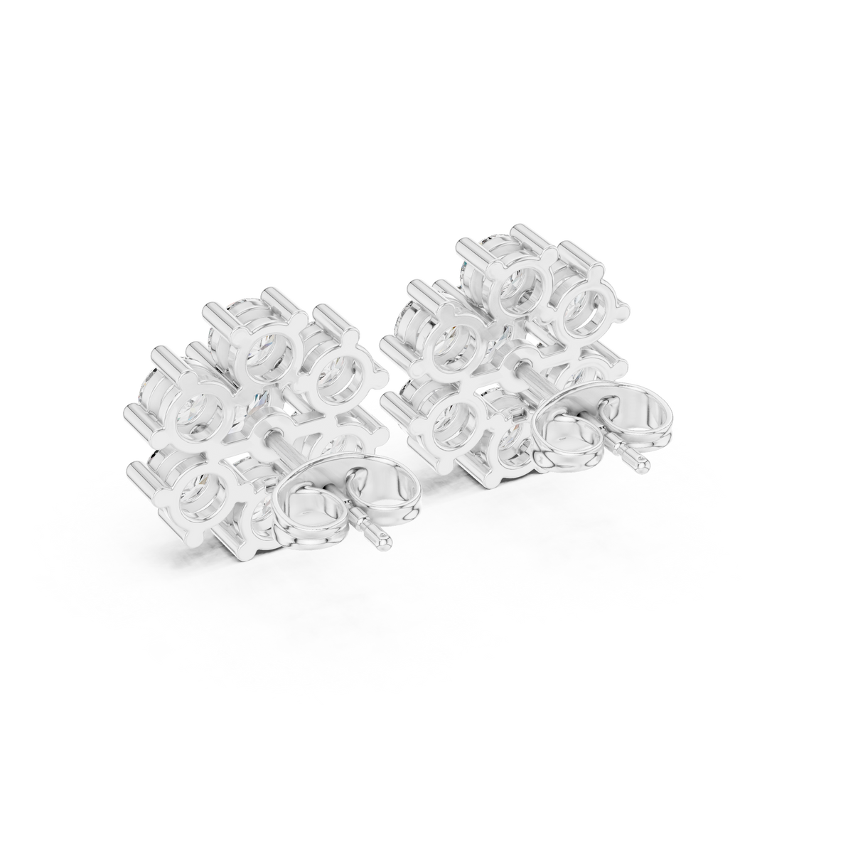 Seven Petal Bloom Studs