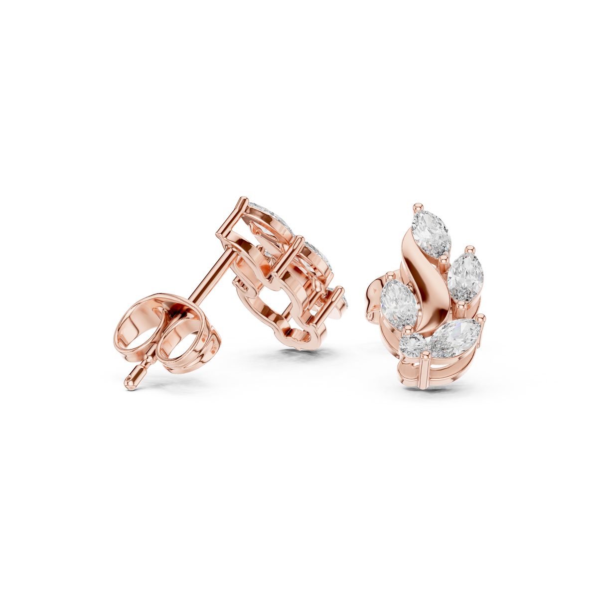 Marquise Vine Sway Studs