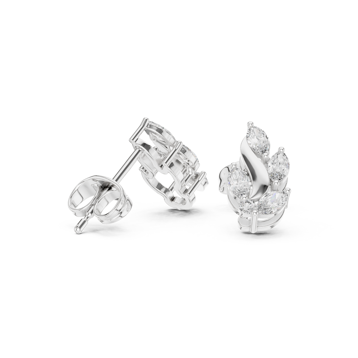 Marquise Vine Sway Studs