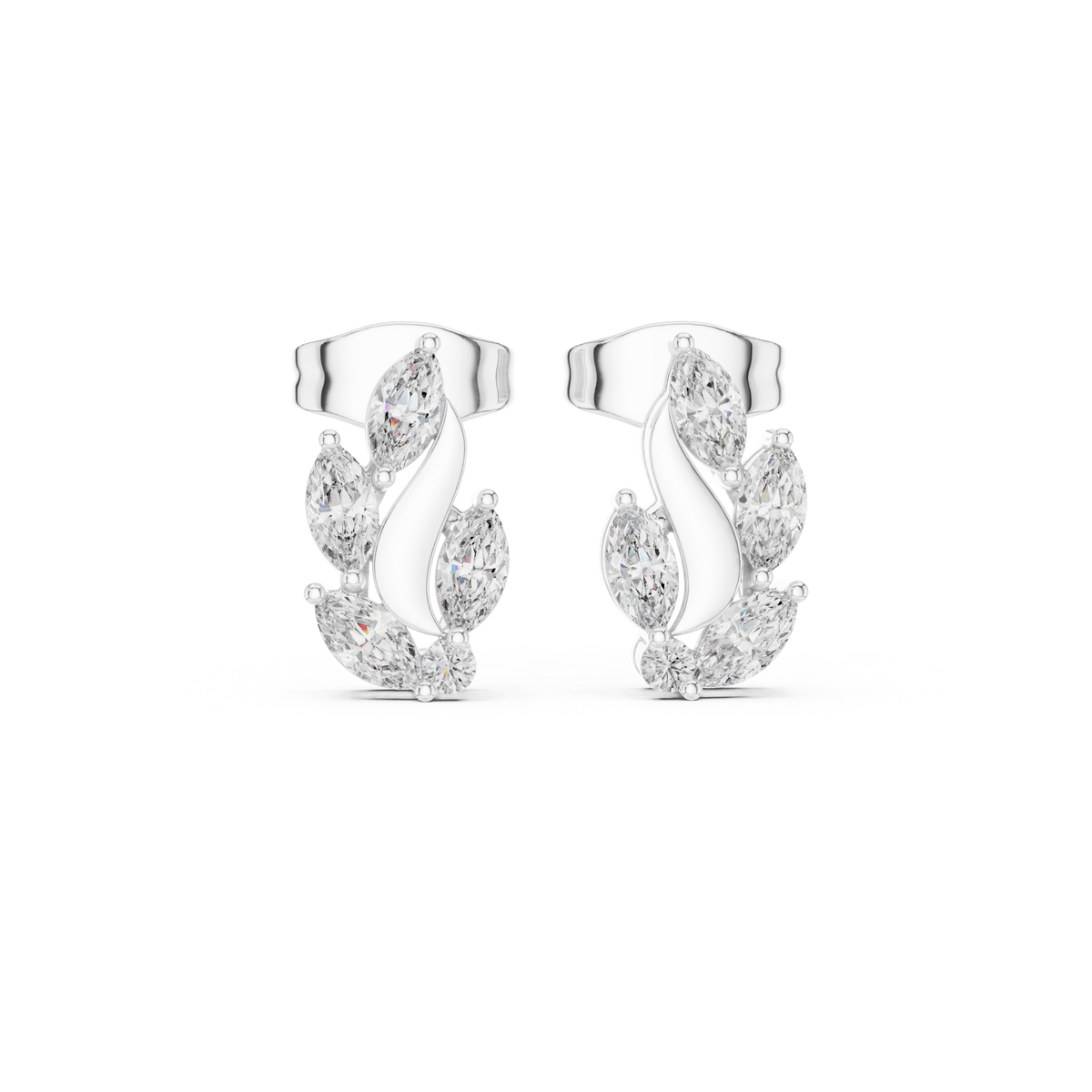 Marquise Vine Sway Studs
