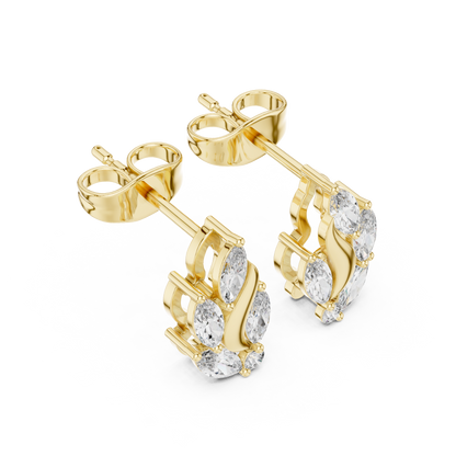 Marquise Vine Sway Studs