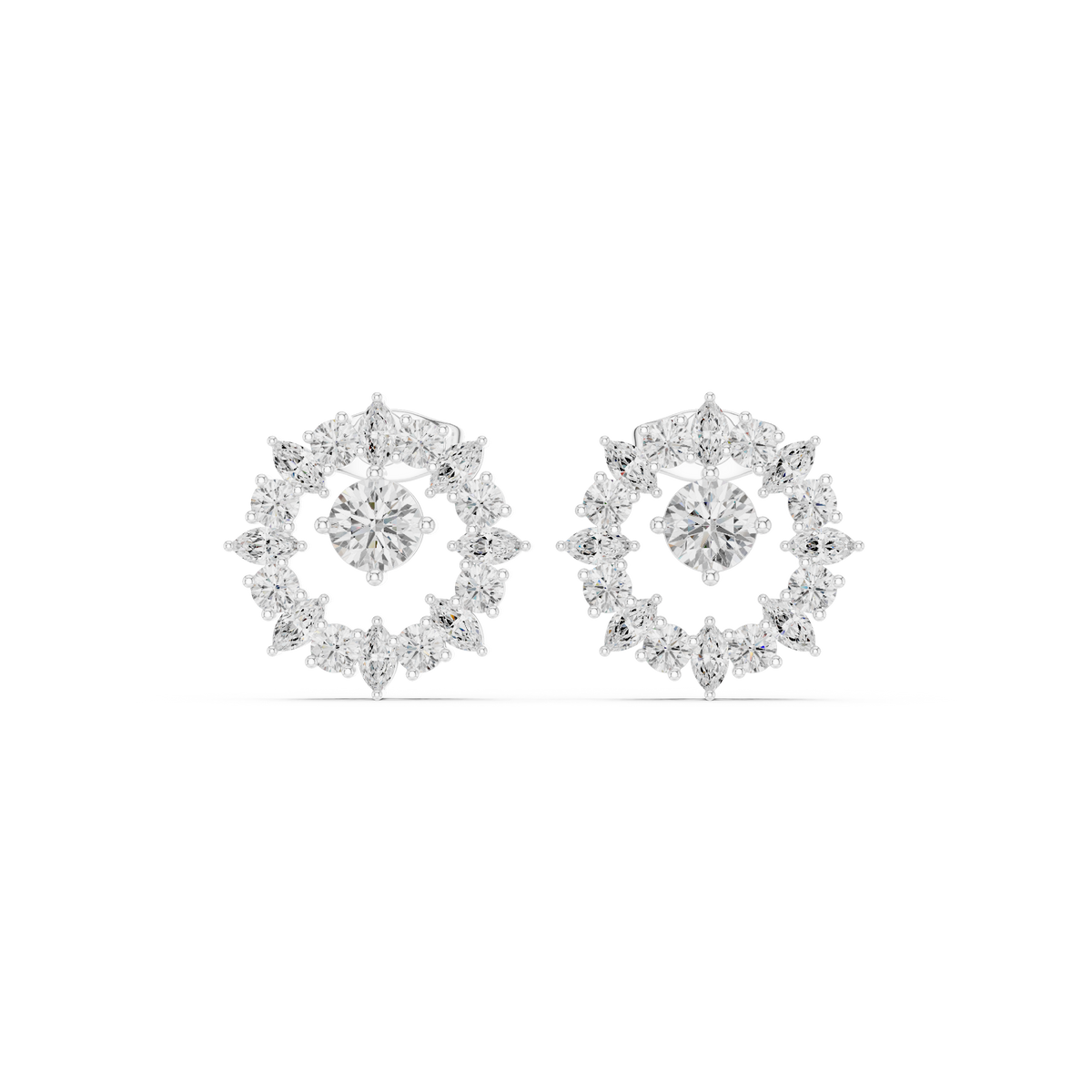 Marquise Wreath Radiance Studs