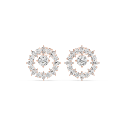 Marquise Wreath Radiance Studs