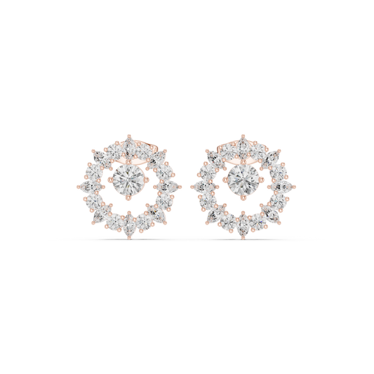 Marquise Wreath Radiance Studs