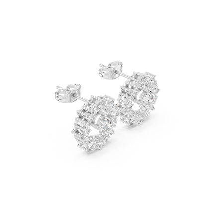 Marquise Wreath Radiance Studs