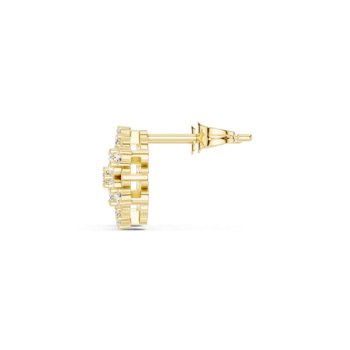 Floral Scroll Lattice Studs