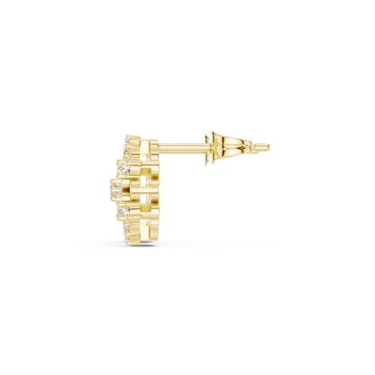 Floral Scroll Lattice Studs