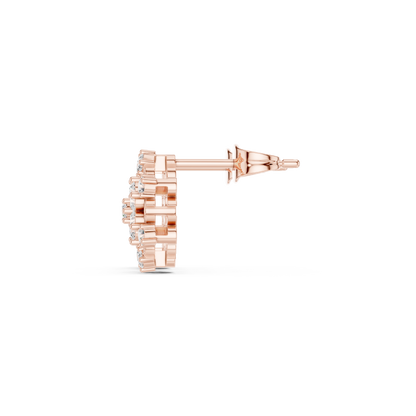 Floral Scroll Lattice Studs
