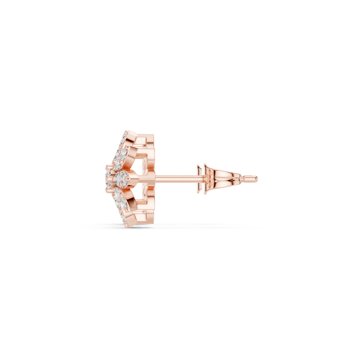 Eightfold Bloom Cluster Studs