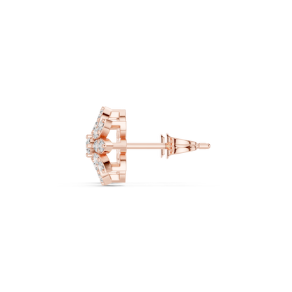 Eightfold Bloom Cluster Studs