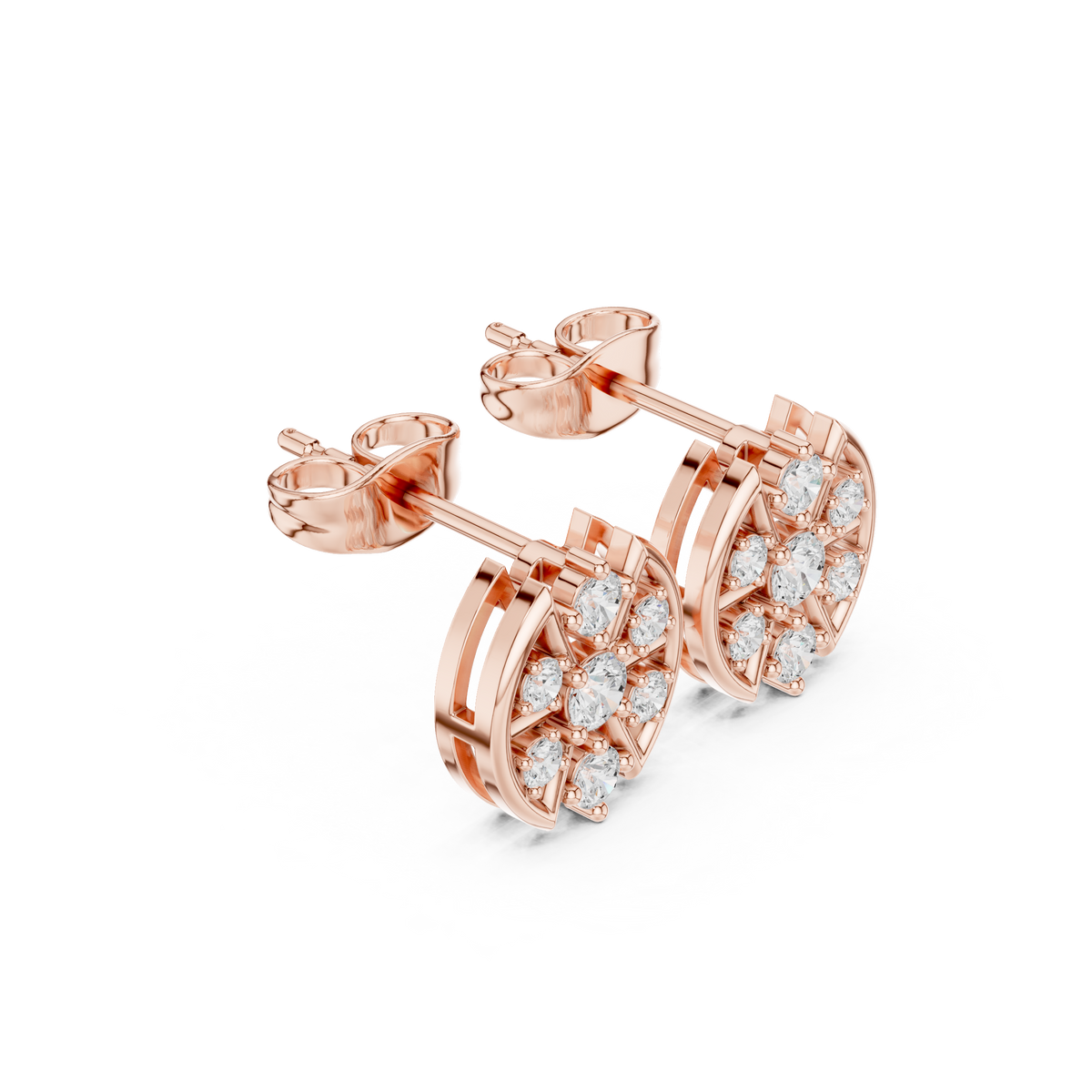 Orbit Petal Frame Studs