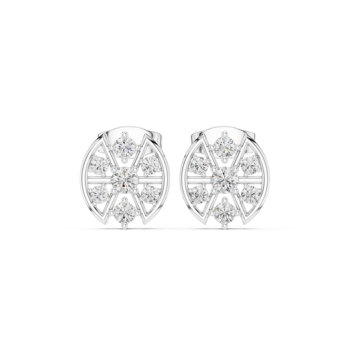 Orbit Petal Frame Studs