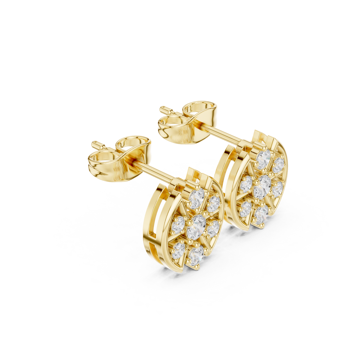 Orbit Petal Frame Studs