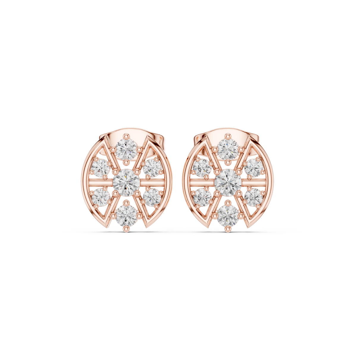 Orbit Petal Frame Studs