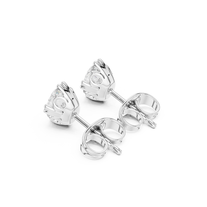 Elara Oval Diamond Grace Studs