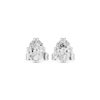 Elara Oval Diamond Grace Studs