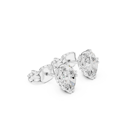 Elara Oval Diamond Grace Studs