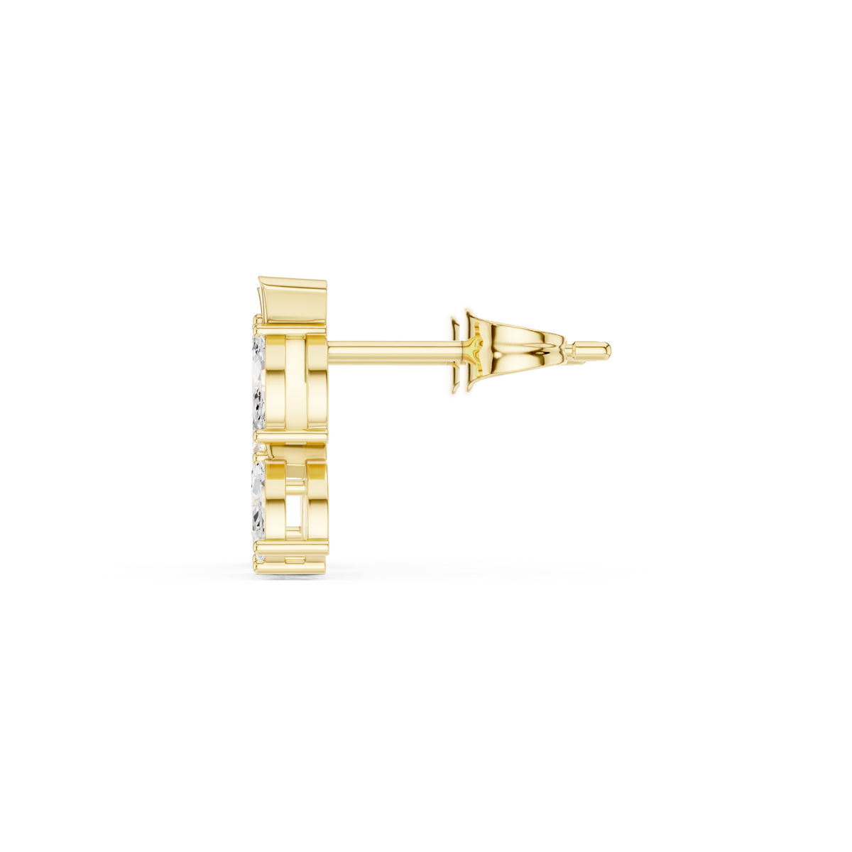 Marquise Botanical Arc Studs