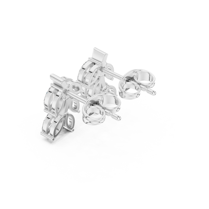 Marquise Botanical Arc Studs