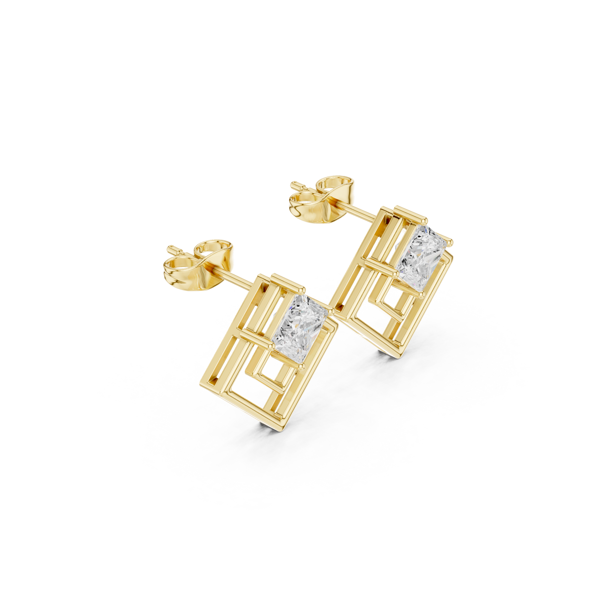 Nested Kite Radiance Studs