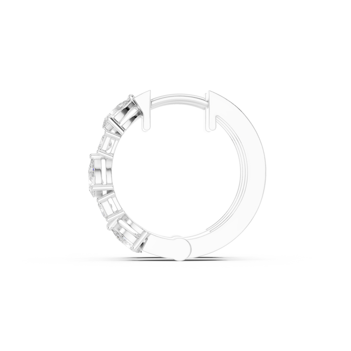 Pear Princess Panel Hoops