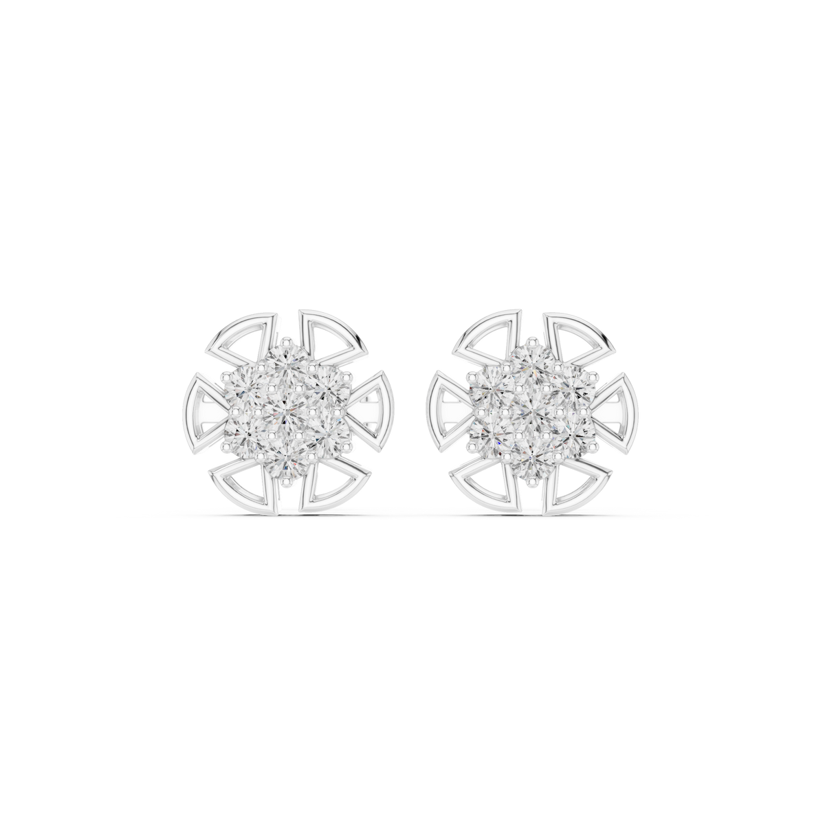 Petal Orbit Radiance Studs