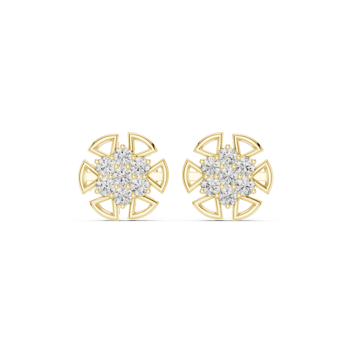 Petal Orbit Radiance Studs